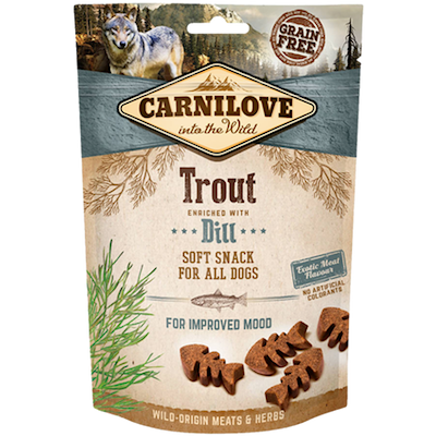 Preview of Carnilove Dog Semi Moist Snack Trout & Dill 200 g x 10 st