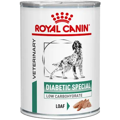 Veterinary Diets Weight Management Diabetic Special Low Carbohydr. Loaf Can våtfôr til hund