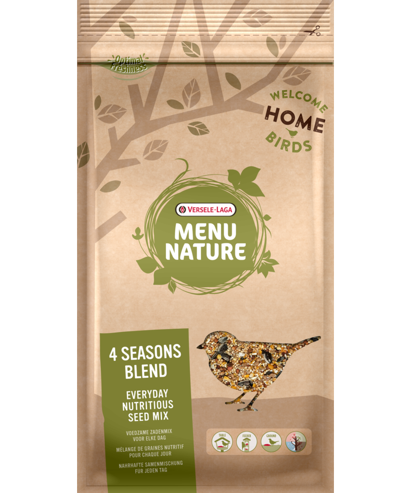 Versele-Laga - Menu Nature 4 Seasons Blend 1 kg - Fågel - Fågelmat & Fågelfoder - ZOO.se