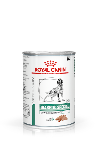 Preview of Royal Canin Veterinary Diets Dog Weight Management Diabetic Special Low Carbohydrate Loaf Våtfoder för hund 410 g