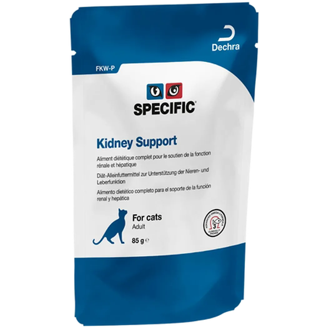 Cats FKW-P Kidney Support 85 g x 12 st - Portionspåsar