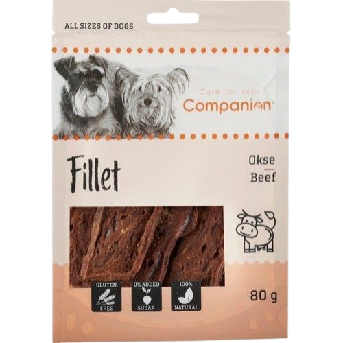 Companion - Beef filet Hundgodis 80 g - Hund - Hundgodis - Träningsgodis & belöningsgodis - ZOO.se