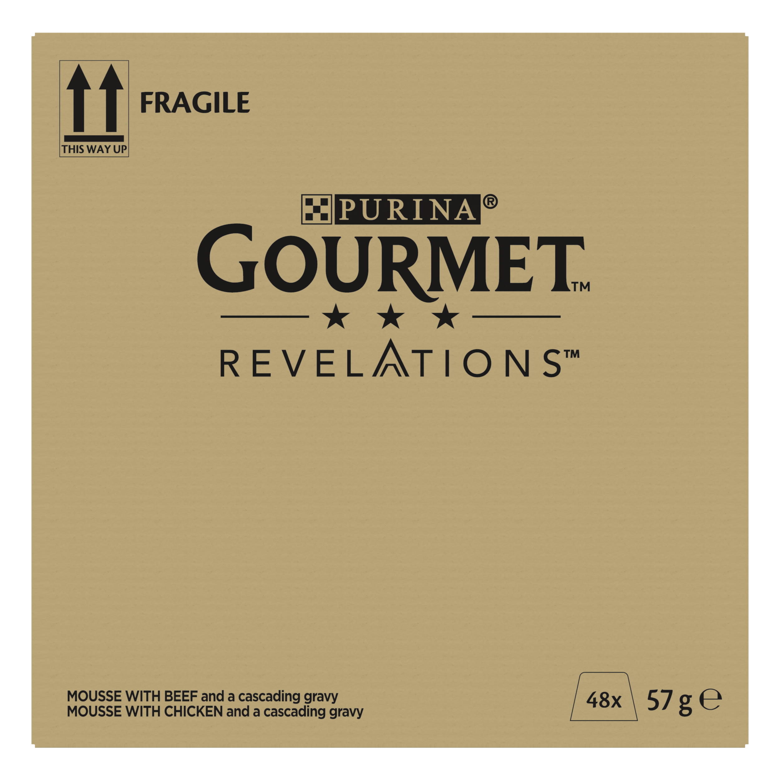Purina Gourmet Gold - Purina Gourmet™ Revelations™ Med Oxkött & Kyckling 48 x 57 g - Katt - ZOO.se