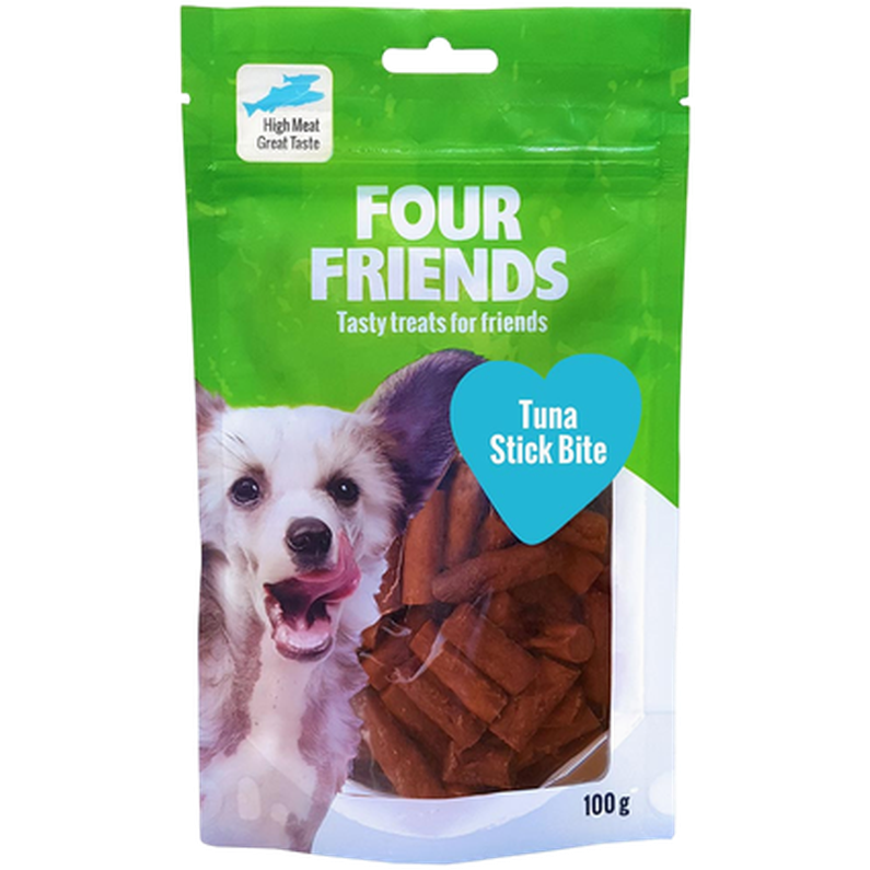 FourFriends - Tunfiskpinne til hund 400 g - Hund - Hundegodbiter & tyggebein - Naturlige godbiter for hund - ZOO.no