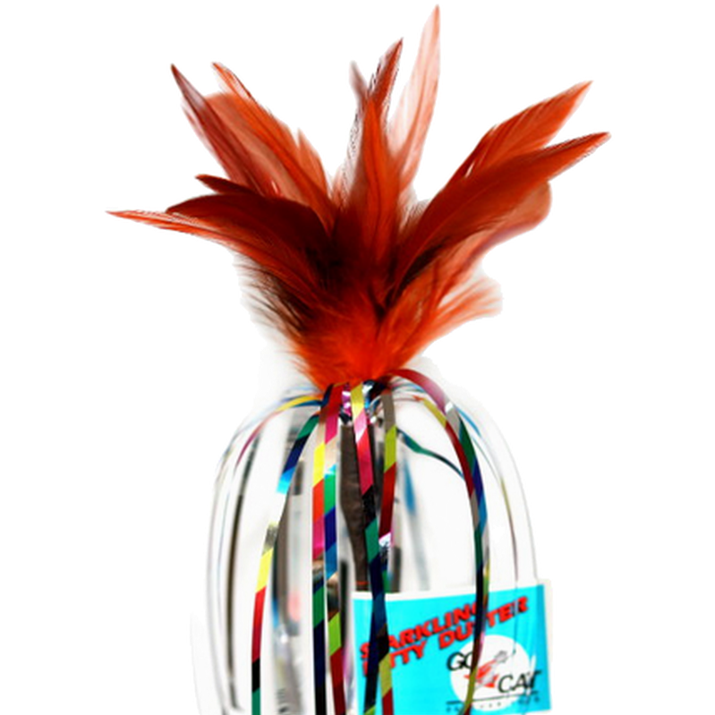 Da Bird™ Long Sparkling Kitty Duster Cat Toy Kattspö ZOO.se
