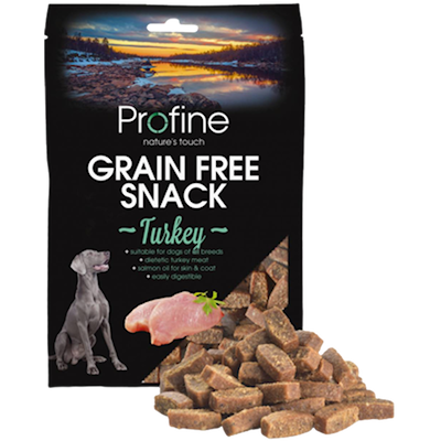 Preview of Profine Dog Grain Free Semi Moist Snack Turkey 200g