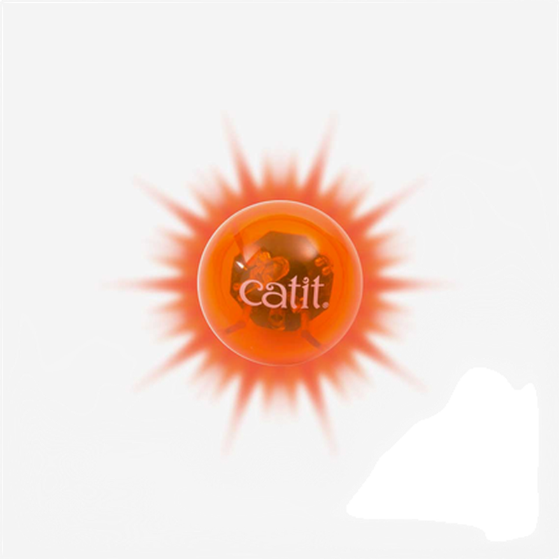 Catit - Senses 2.0 Fireball Red 1 stk. - Katt - Katteleker & viftepinner - Aktiveringsleker - ZOO.no