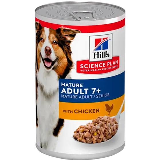 Mature Adult 7+ Savory Chicken Canned - Wet Dog Food