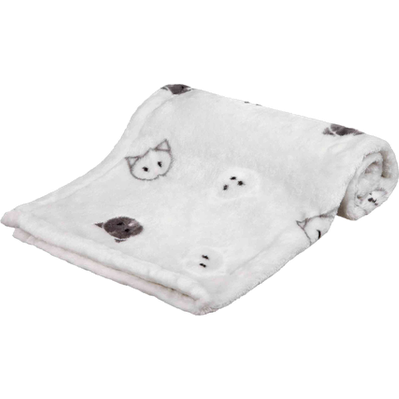 Trixie - Mimi Blanket Gray 70 x 50 cm - Katt - Sovplatser till katt - Kattfiltar & Plädar - ZOO.se
