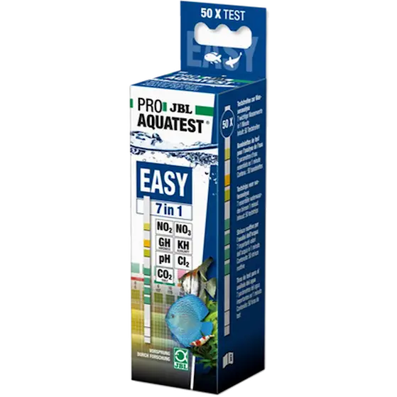 ProAquaTest EasyTest 7 in1 Strips Quick Water Testing Blue 50-kpl Pakkaus - 7 värden