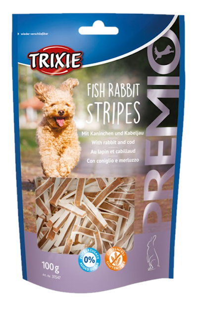 Preview of Trixie Premio Fish Rabbit Stripes 100 g