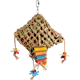 Bird Toy Net Square Multicoloured 45 cm
