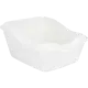 Trixie Cleany Cat Litter Tray with Rim White 54 x 45 cm