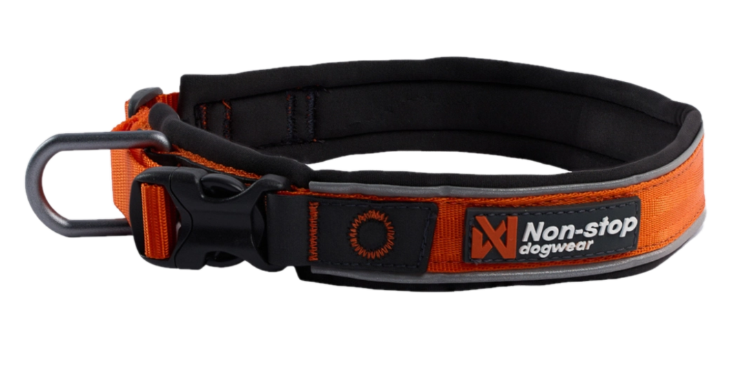 Non-Stop Dogwear Roam Collar Orange Small