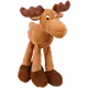 Elk Dog Toy Brown 30 cm