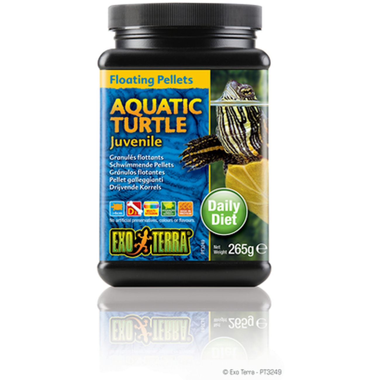 Aquatic Turtle Juvenile - Floating Pellets Black 250 g