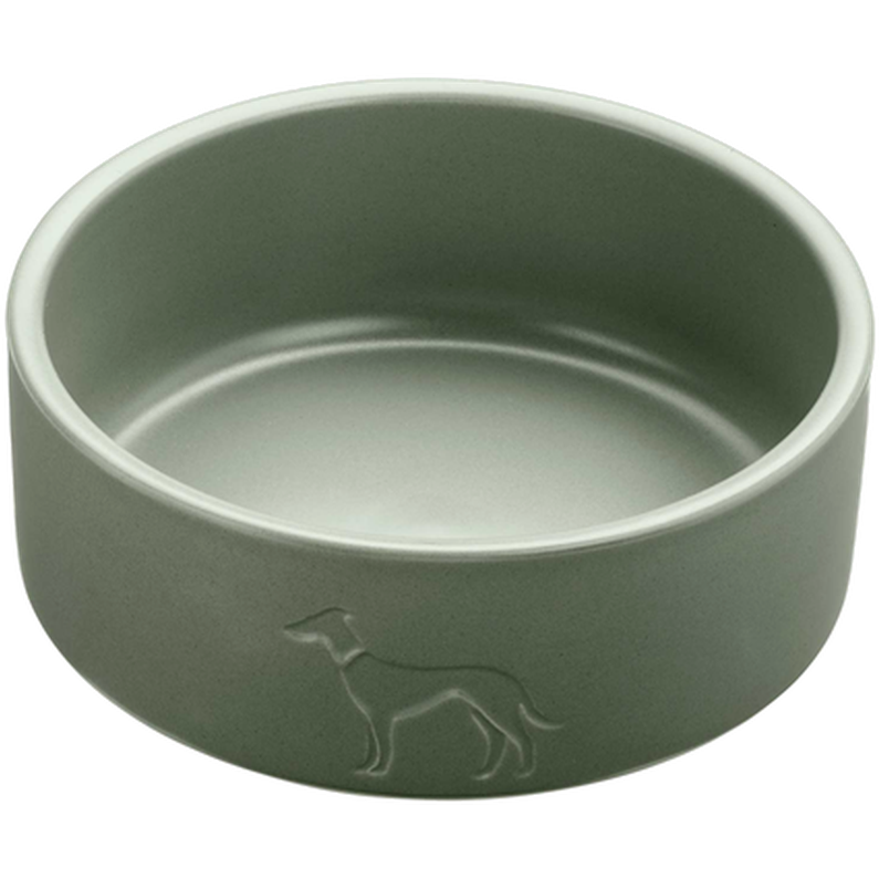 Hunter - Matskål Osby Khaki 350ml/ø11cm - Hund - Matplats & Vattenautomater för hund - ZOO.se