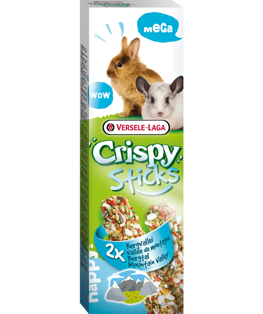 CrispySticks Rabbit-GuineaPig MountainValley 2-pack