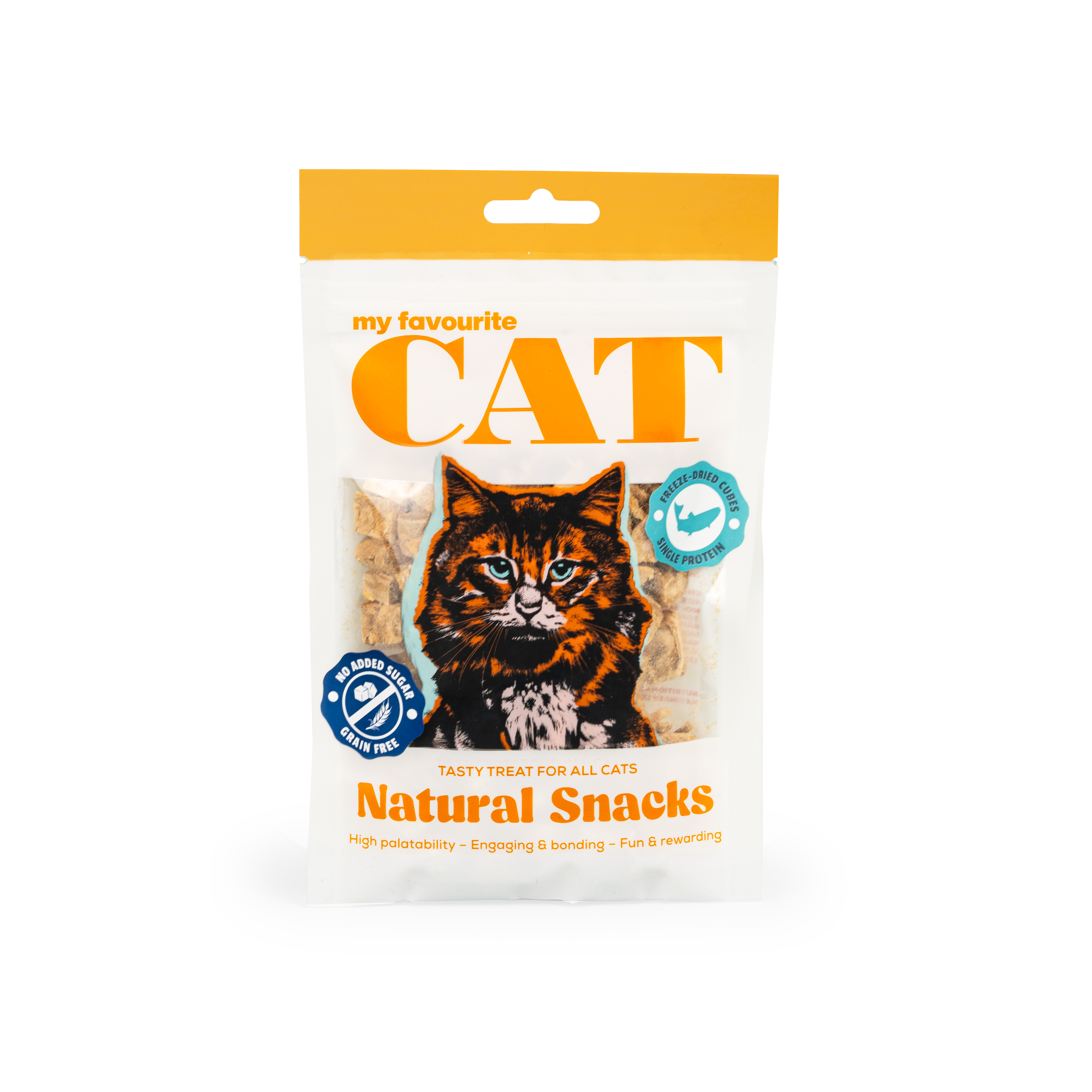 My favourite CAT - Frysetørket laks i terninger 30 g - Katt - Kattegodteri & kattegress - ZOO.no