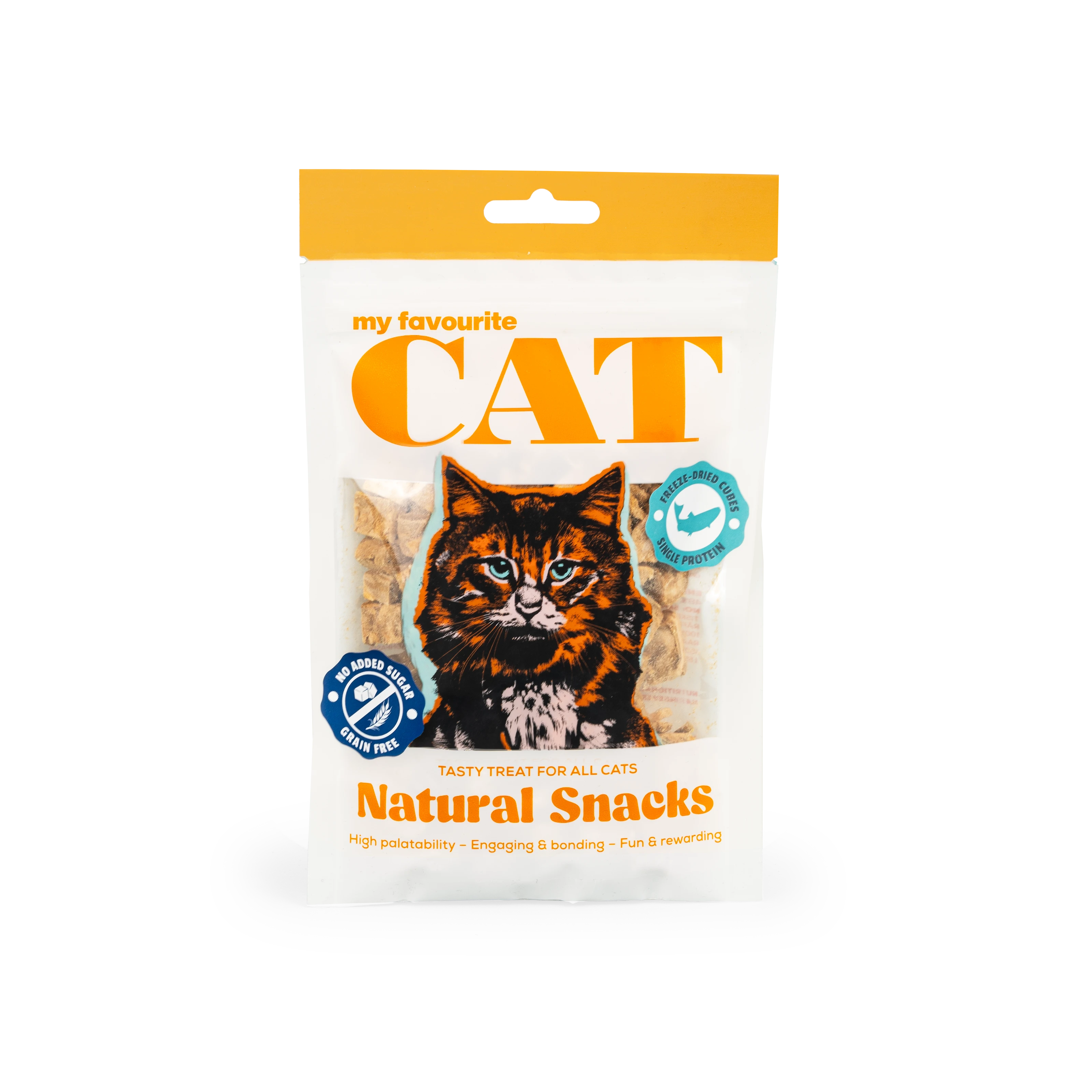 My favourite CAT Freeze-dried Salmon Cubes 30 g | ZOO.se