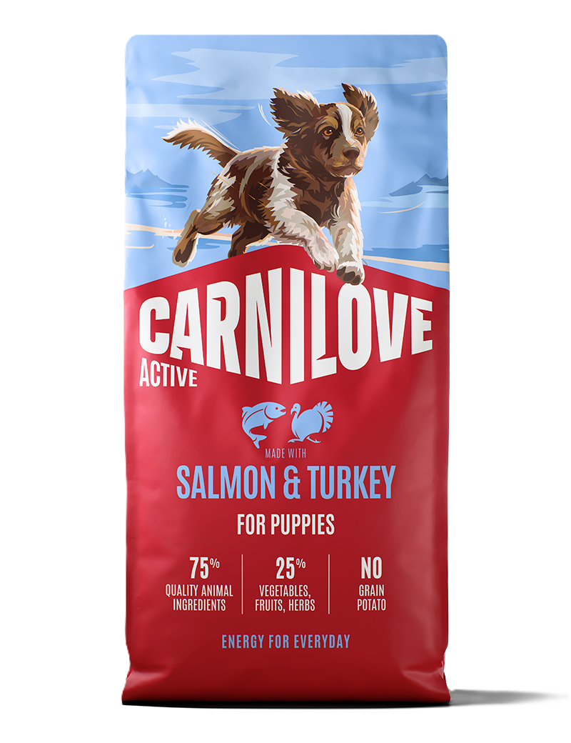 Carnilove Active Dog Salmon & Turkey for Puppies