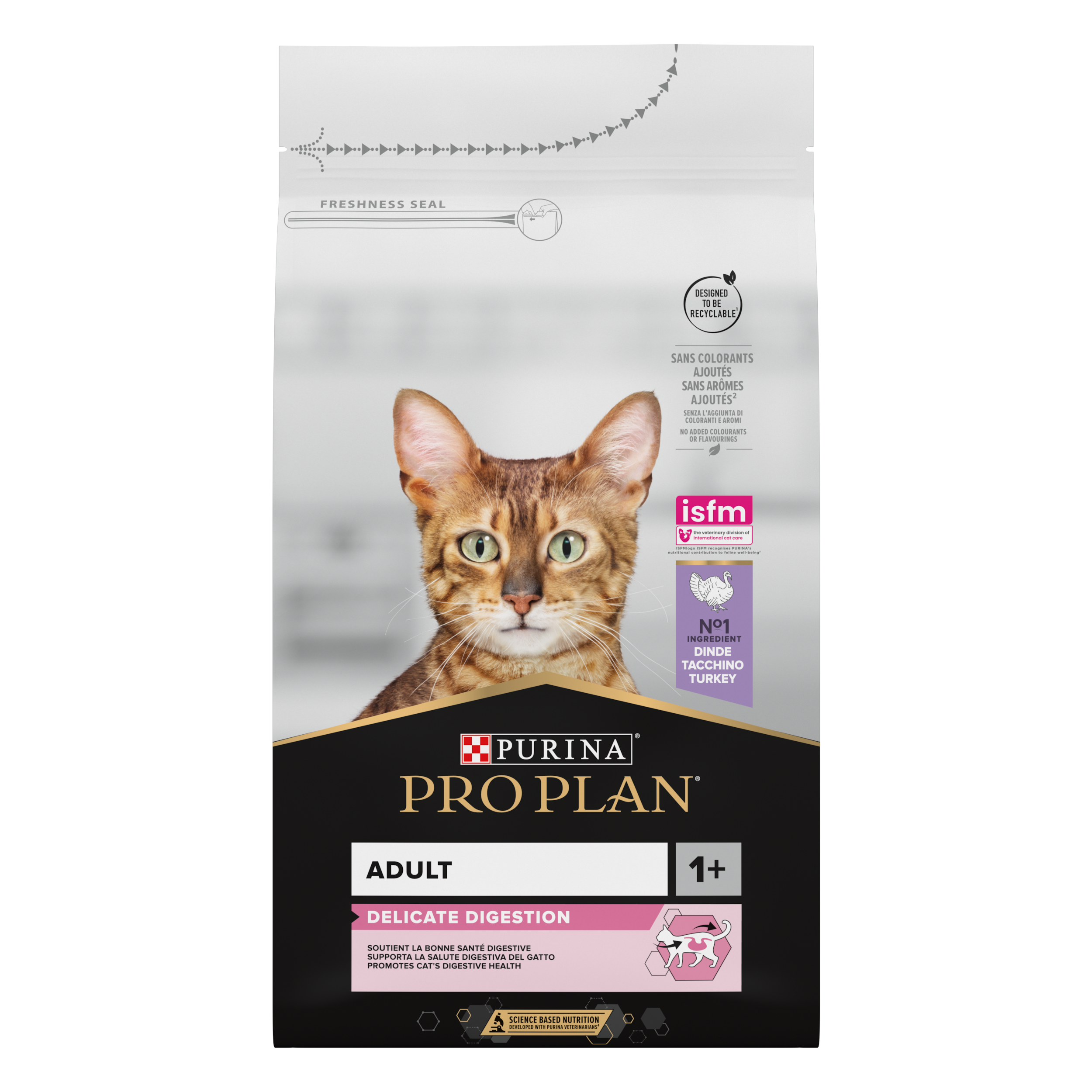 Purina Pro Plan - Katt Adult Delicate Digestion Kalkun 10 kg - Katt - Kattefôr & kattemat - Tørrfôr for katt - ZOO.no