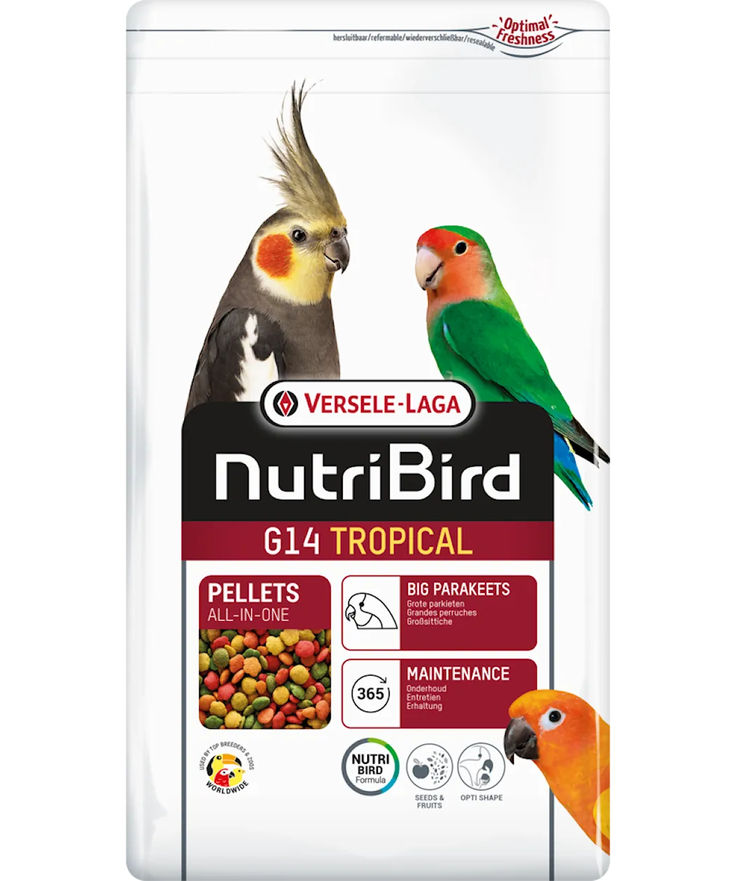 NutriBird G14 Tropical (Parakit) 1 kg