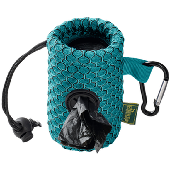 Dog Waste Bag Dispenser Hilo Turquoise 9,5x5cm