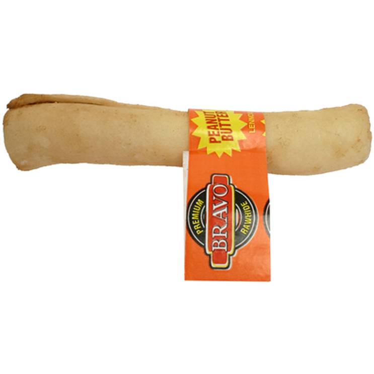 Bravo - Retriever tyggepinne Peanøttsmør 12 cm - Hund - Hundegodbiter & tyggebein - Tyggeruller & tyggepinner - ZOO.no