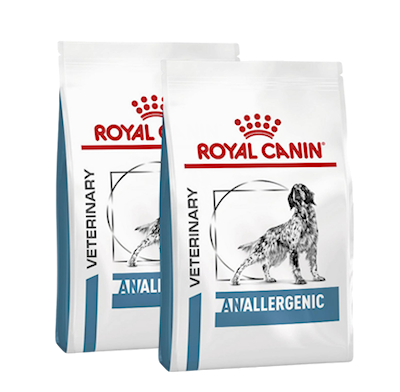 Preview of Royal Canin Veterinary Diets Dog Derma Anallergenic torrfoder för hund 8 kg 2 - Pack