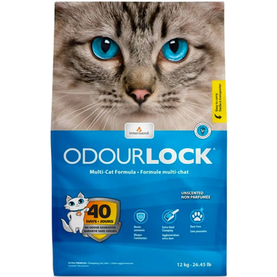 Intersand Classic Intersand Odour Lock Oparfymerad - Cat Litter Blue 12 kg