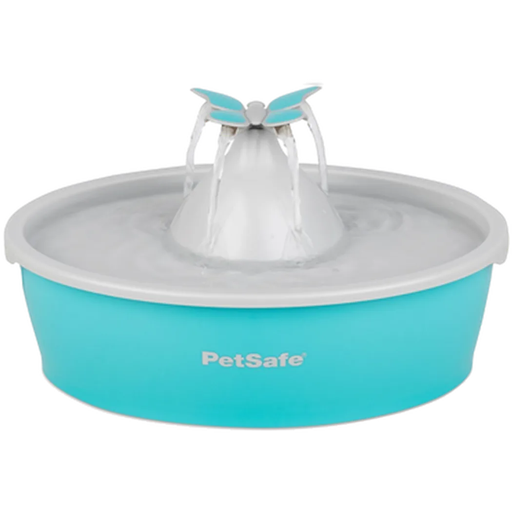 Drinkwell Butterfly Pet Fountain Turquoise 1,5 L