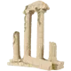 Greek Pillar 3 Beige 19 x 7 x 22 cm