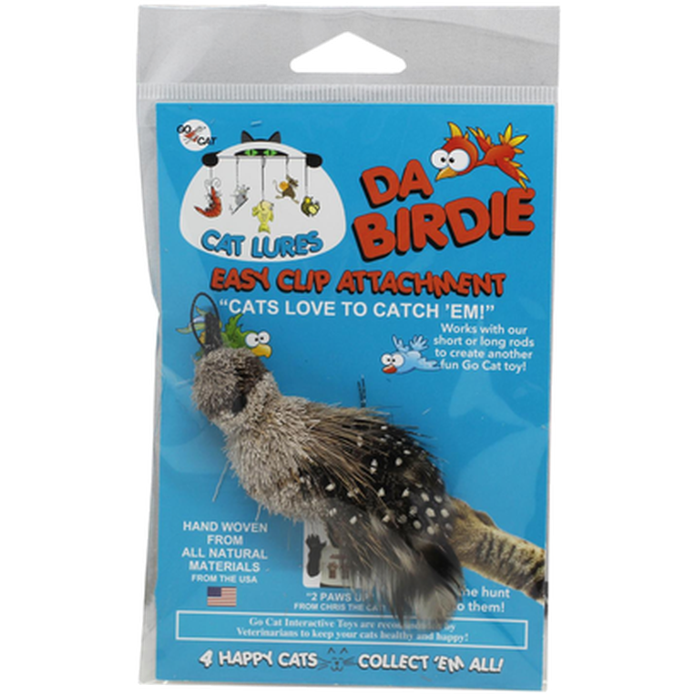 Go Cat - Birdie Tafs Cat Toy 1kpl - Kissat - Kissan lelut ja kissan huiskat - Kissan huiskat ja kissan sauvat