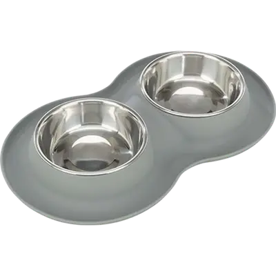 Bowl Set Silicone/Stainless Steel
