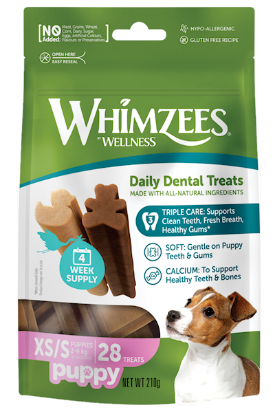 Preview of Whimzees Puppy Value Bag Mix XS/S 28 st