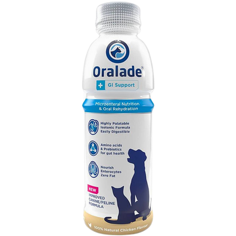 Oralade - Oralade GI Support Dogs & Cats 500 ml - Koirat - Koiran hoito ja ravintolisät - Ravintolisät ja koiran vitamiinit
