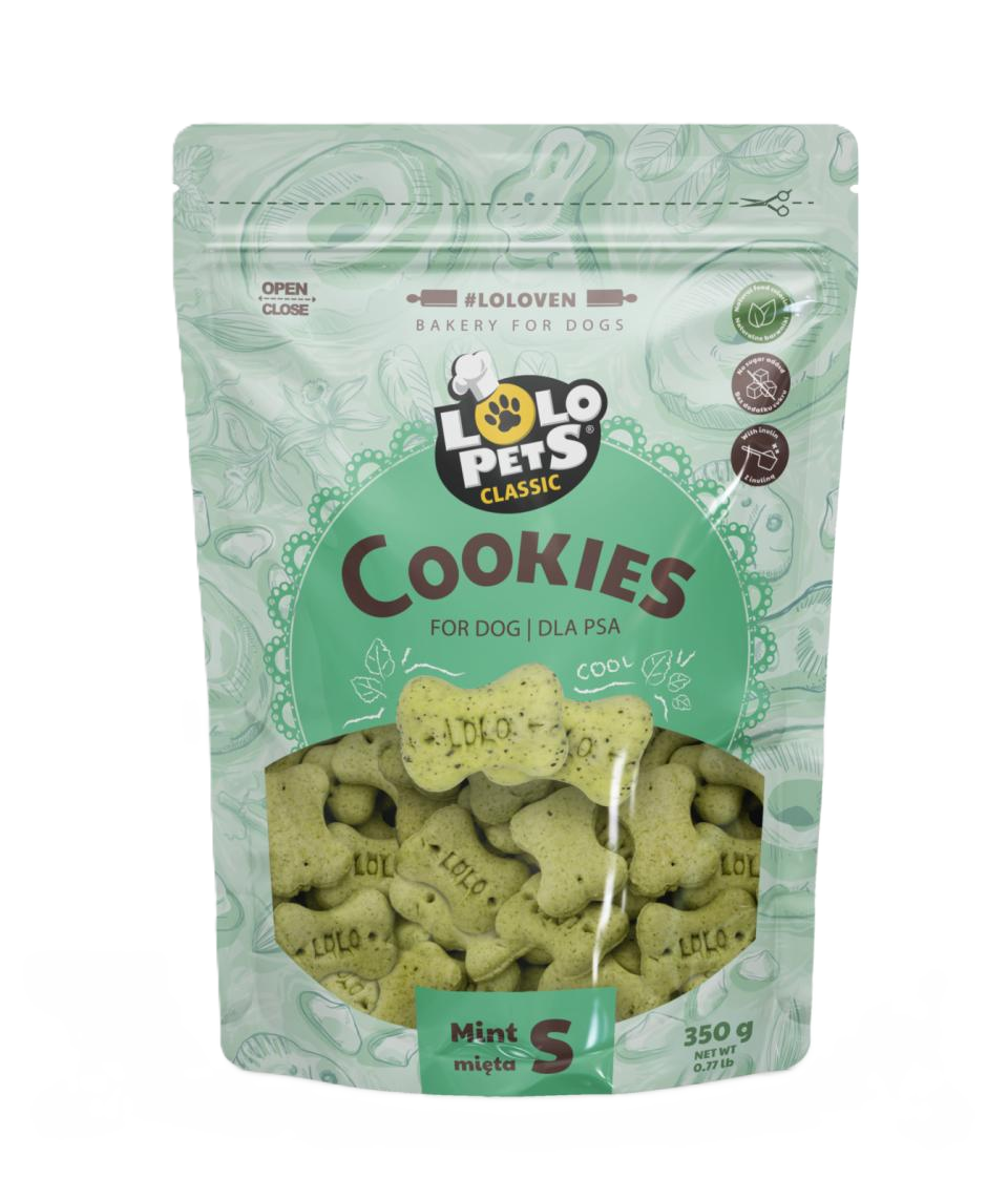 LOLO Biscuits med Mynta 350 g