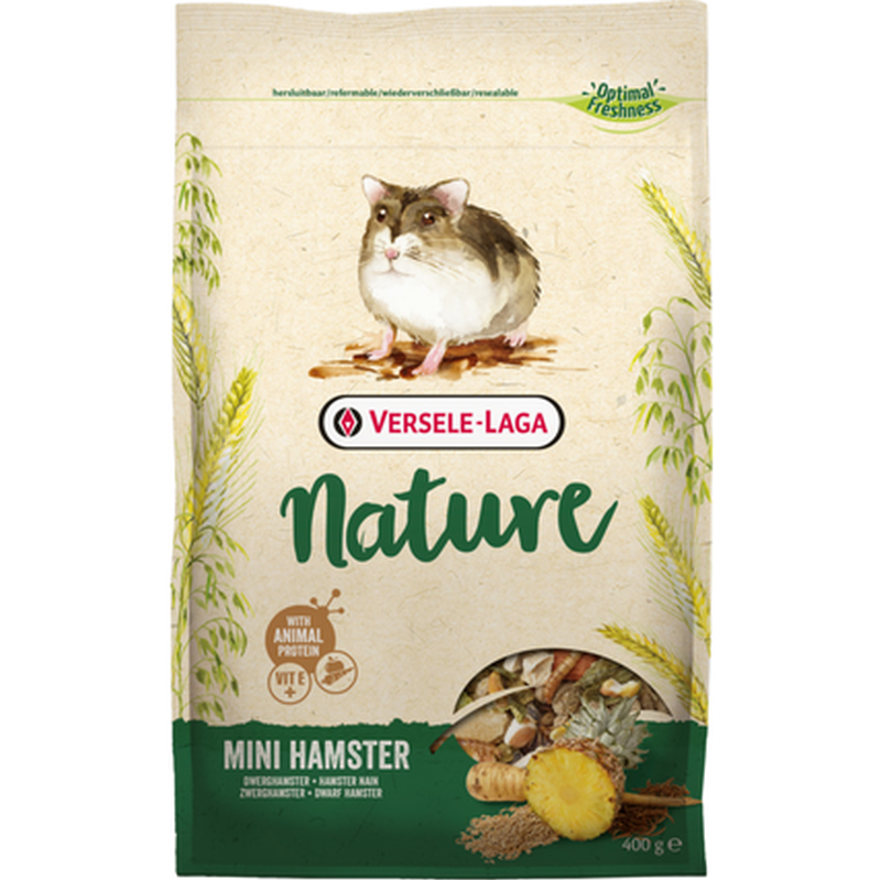 Versele-Laga - Nature Mini Hamster 400 g 10-pack - Smådjur - Smådjur - ZOO.se