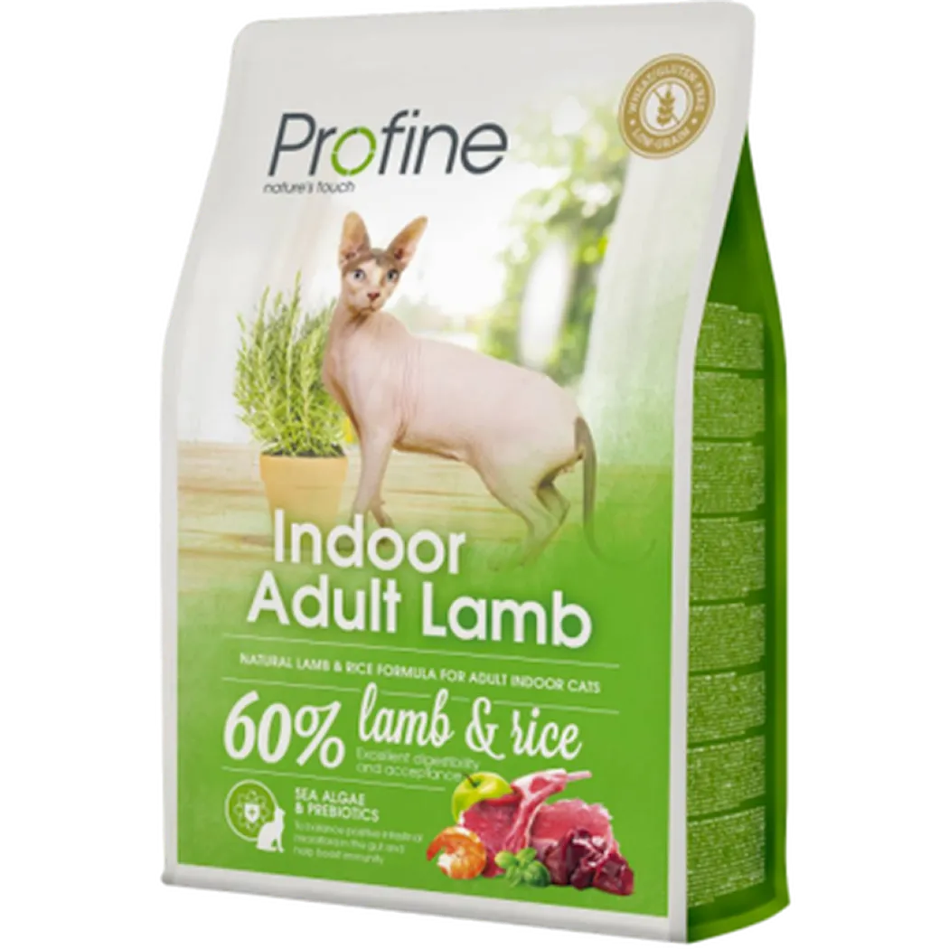 Cat Dry Food Indoor Adult Lamb & Rice