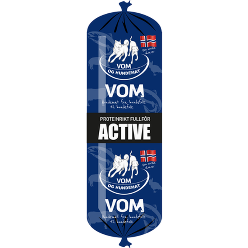 Vom og Hundemat - Active Proteinrikt 500 g - Hund - Hundmat & hundfoder - Färskfoder till hund & valp - ZOO.se