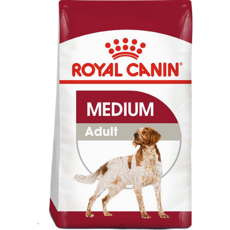 Medium Adult Torrfoder för hund 10 kg - Hund - Hundmat & hundfoder - Torrfoder för hund - Royal Canin - ZOO.se