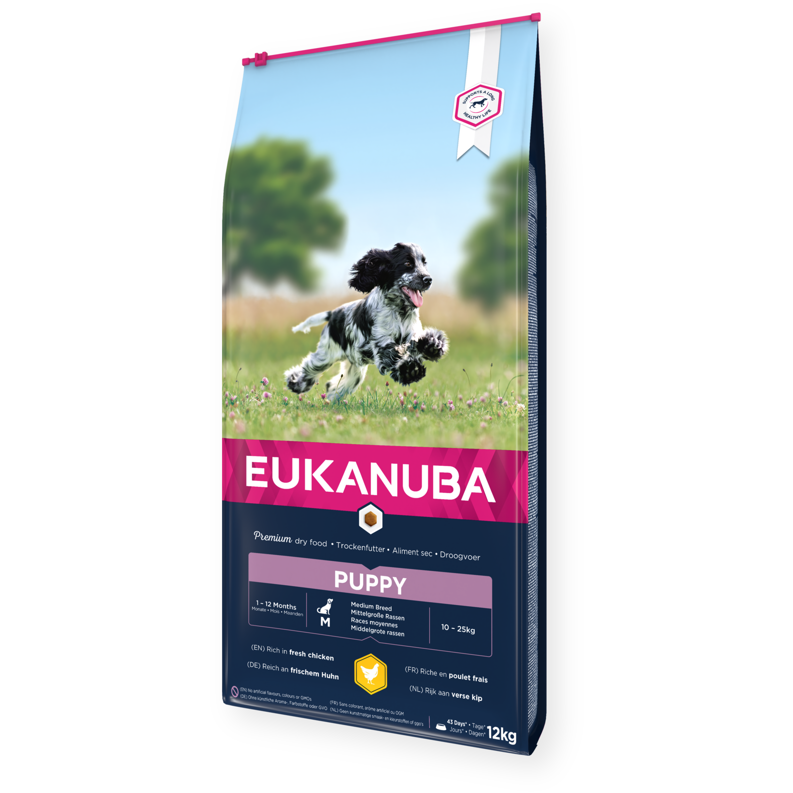 Eukanuba - Growing Puppy Medium Breed 12 kg - Hund - Hundefôr & hundemat - Tørrfôr for hund - ZOO.no