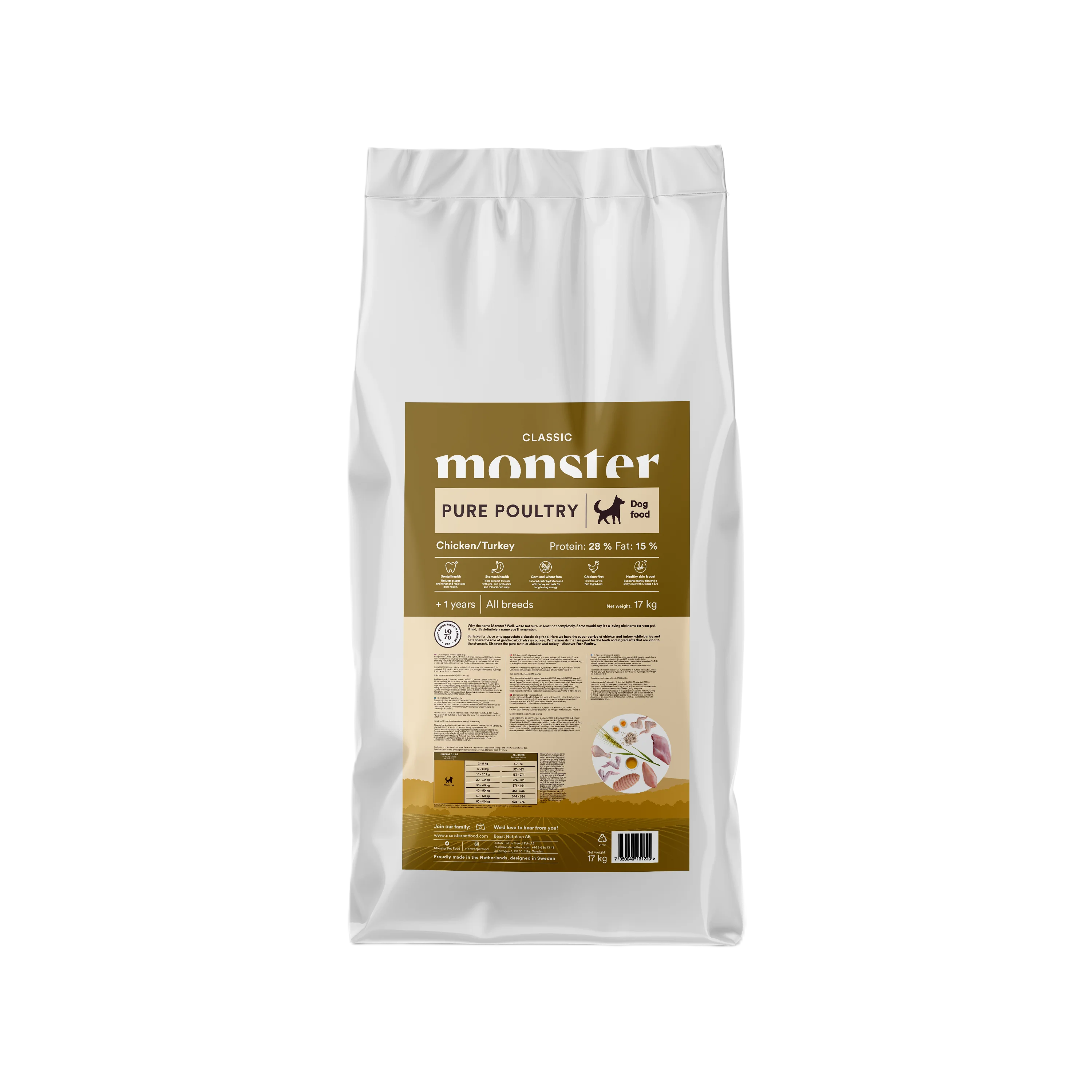 Dog Classic Pure Poultry 2 kg