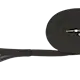 Spårlina/dressyrband, 15 m/20 mm, svart