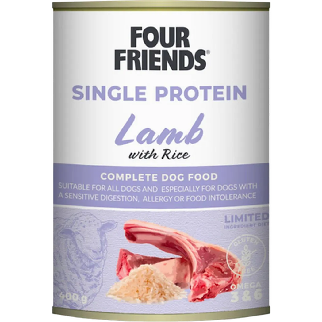 FourFriends Dog Single Protein Lamb Rice