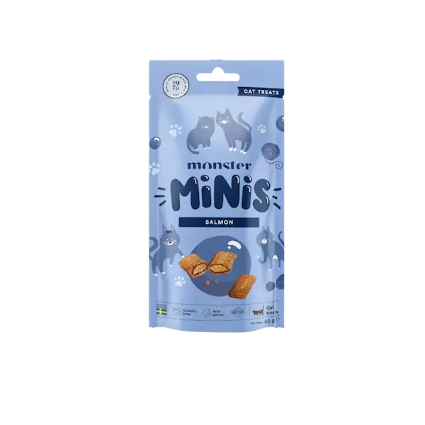 Minis treats Salmon