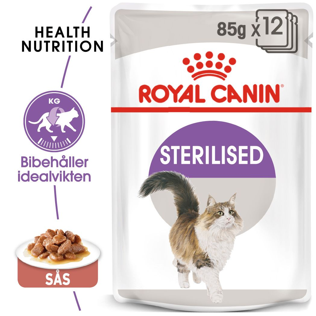 Sterilised Gravy Adult Våtfoder för katt 85 g x 12 st