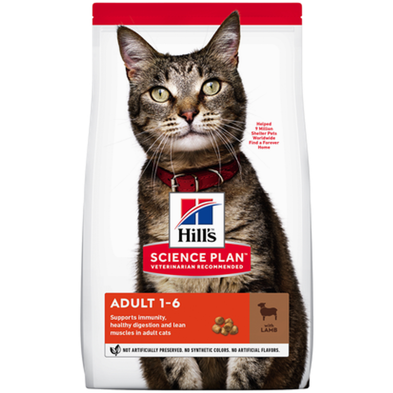 Adult Optimal Care Lamb - Dry Cat Food 3 kg - Katt - Kattfoder & kattmat - Torrfoder till katt - Hills Science Plan - ZOO.se