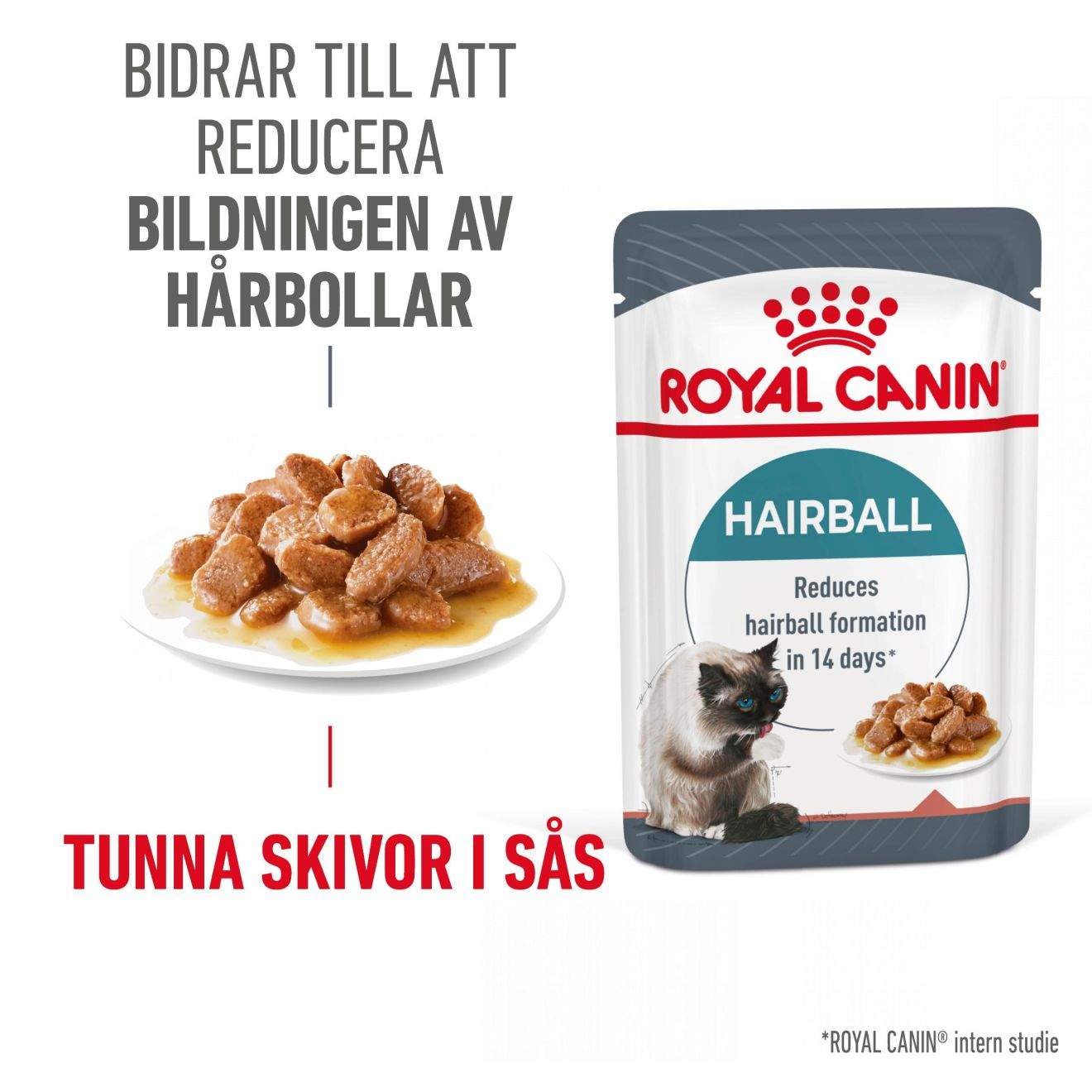Royal Canin Hairball Care Gravy Adult Våtfoder för katt 85 g x 12 st